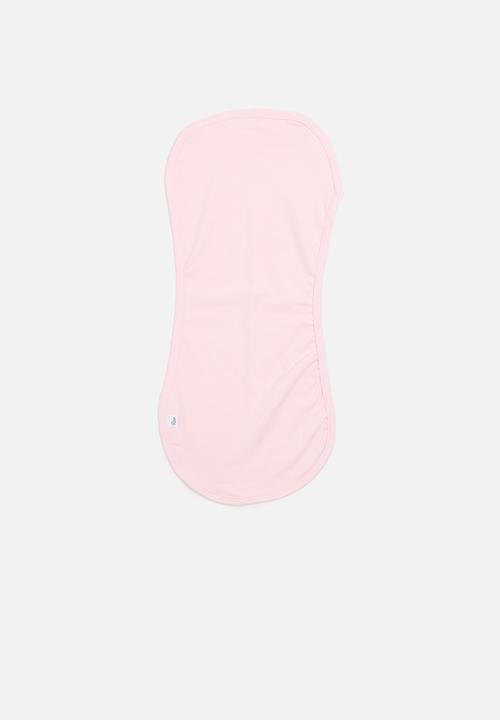 Ree Collective - Burp cloths floral - pink & white 