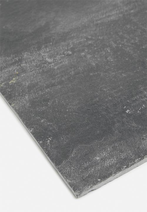 Excellent Houseware - Squire slate board - black