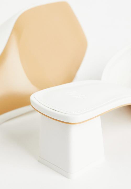 H&M - Heeled mules - white