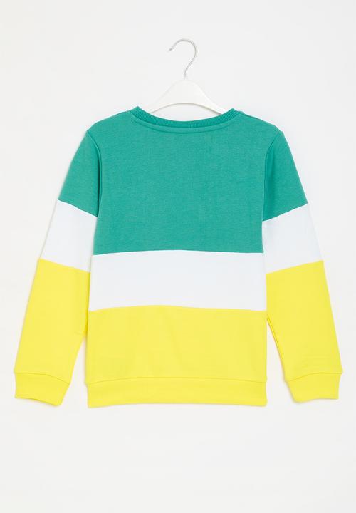 MINOTI - Cut & sew sweatshirt - multi