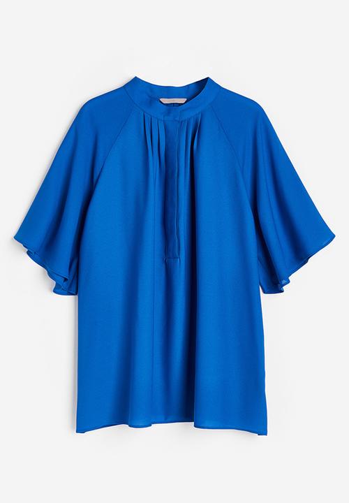 H&M - Chiffon blouse - bright blue