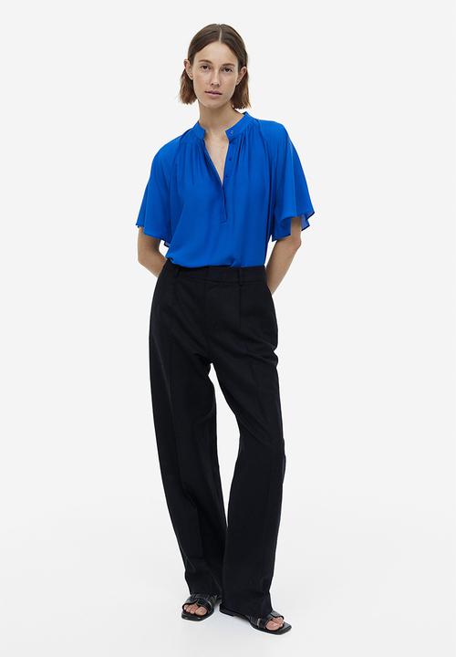 H&M - Chiffon blouse - bright blue