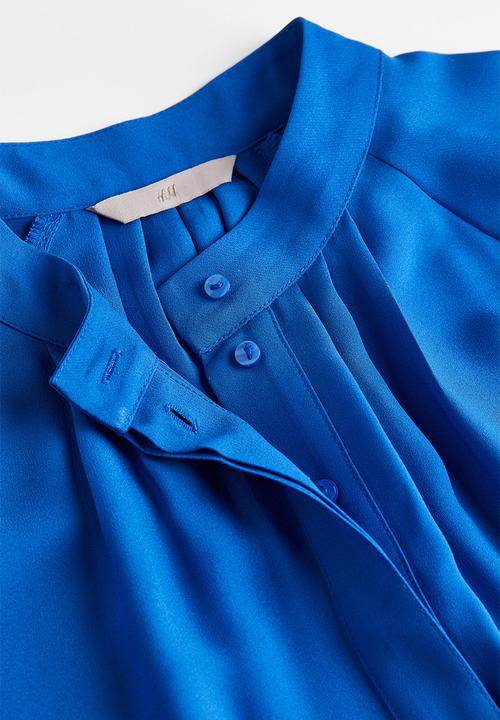 H&M - Chiffon blouse - bright blue