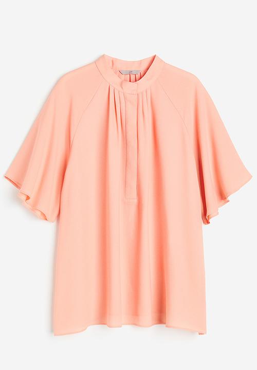 H&M - Chiffon blouse - apricot 
