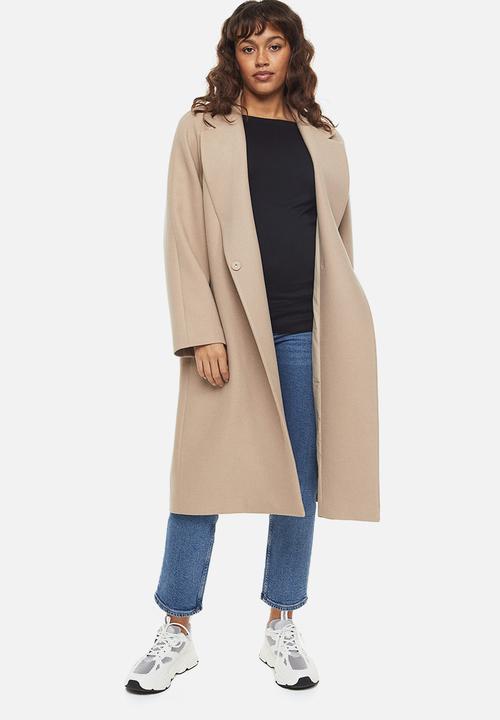 H&M - Mama long-sleeved cotton top - black