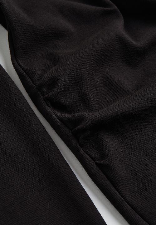H&M - Mama long-sleeved cotton top - black