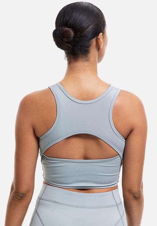H&M - Drymove™ medium support sports bra - grey