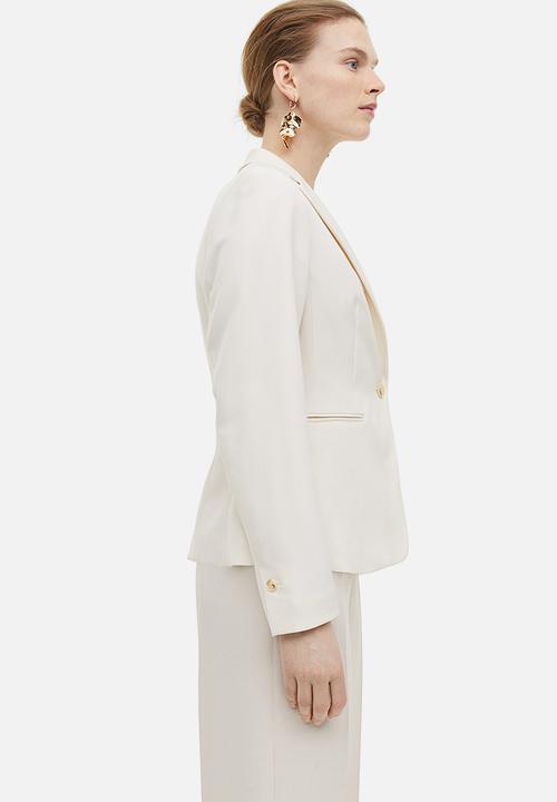 H&M - Fitted jacket - cream