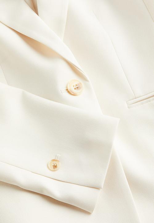 H&M - Fitted jacket - cream