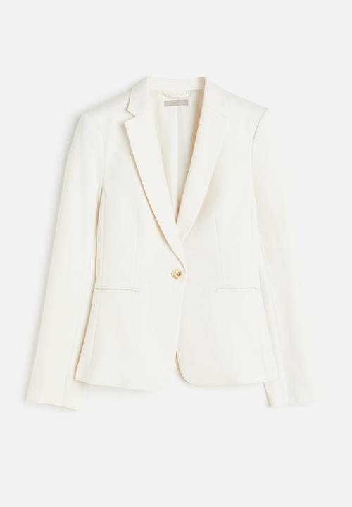 H&M - Fitted jacket - cream