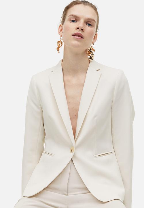 H&M - Fitted jacket - cream