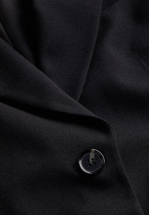 H&M - Single-breasted blazer - black