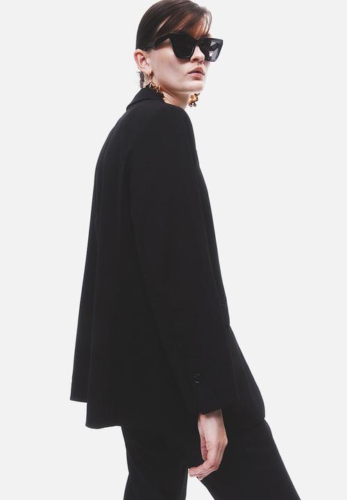 H&M - Single-breasted blazer - black