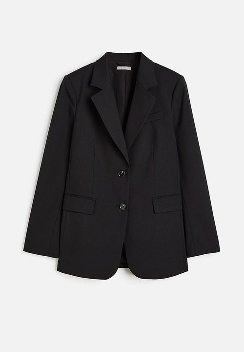 H&M - Single-breasted blazer - black