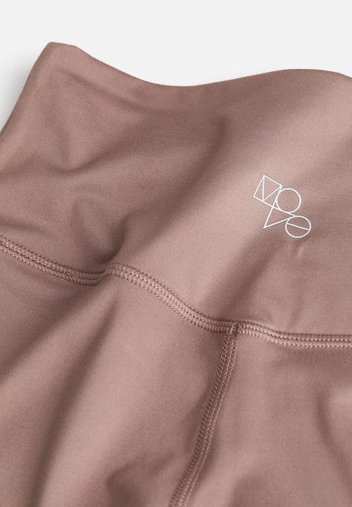 H&M - Softmove™ sports tights - beige