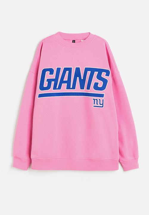 H&M - Oversized printed sweatshirt - pink giants