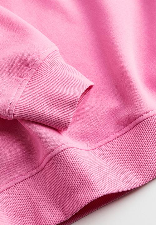 H&M - Oversized printed sweatshirt - pink giants