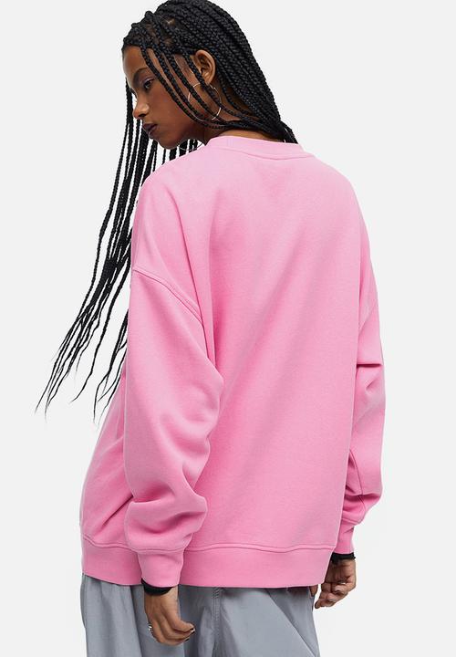 H&M - Oversized printed sweatshirt - pink giants