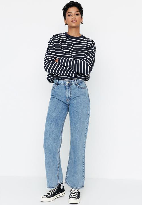 Trendyol - Modest straight leg jean - blue