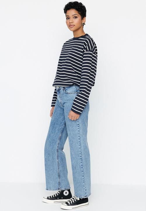 Trendyol - Modest straight leg jean - blue