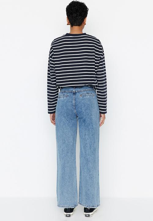 Trendyol - Modest straight leg jean - blue