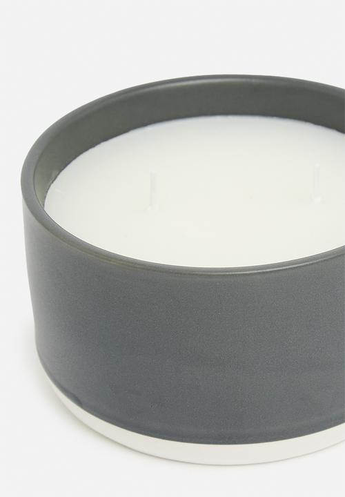 H&S - Sahara ceramic candle - avacado / mint