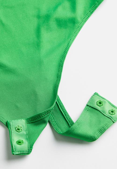 H&M - Textured body - green