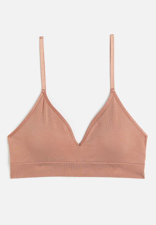 H&M - Padded bra - old rose