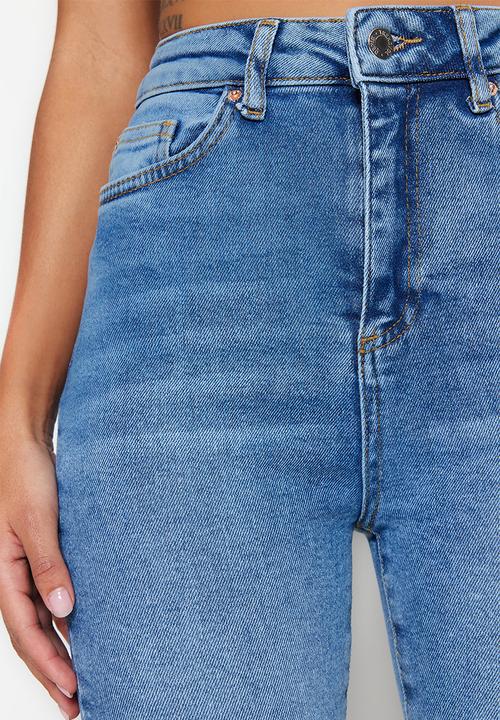 Trendyol - High rise skinny jeans - blue