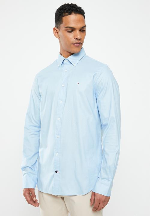 Tommy Hilfiger - Cl flex oxf rf shirt - light blue