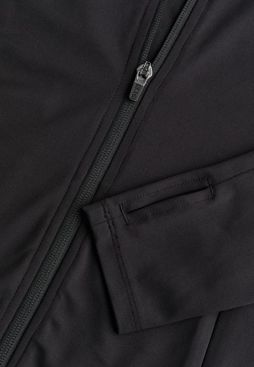 H&M - Softmove™ zip-through sports top - black