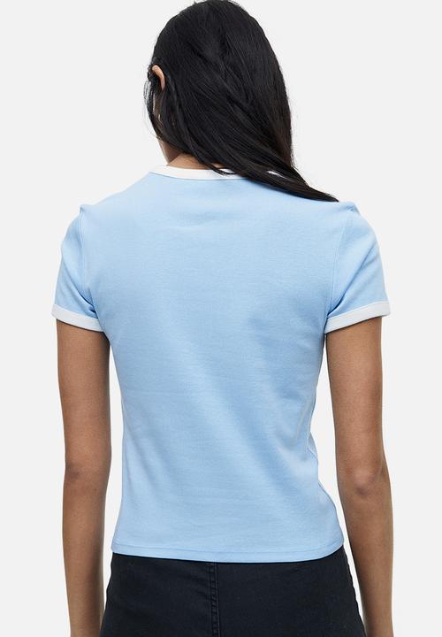 H&M - Printed T-shirt - blue