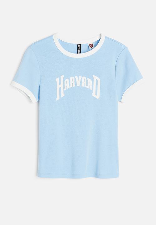 H&M - Printed T-shirt - blue