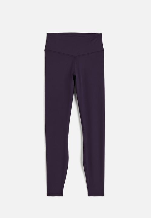 H&M - Softmove™ sports tights - purple