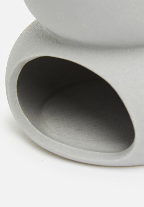 H&S - Pebble oil burner - grey