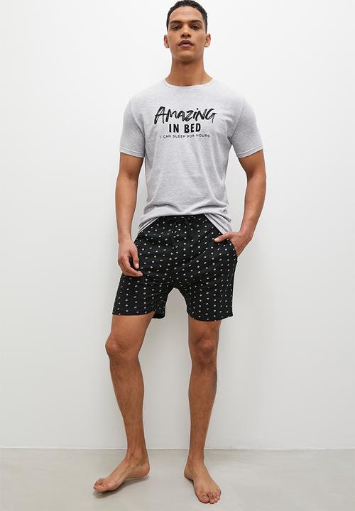 Superbalist - Amazing sleep tee - grey melange