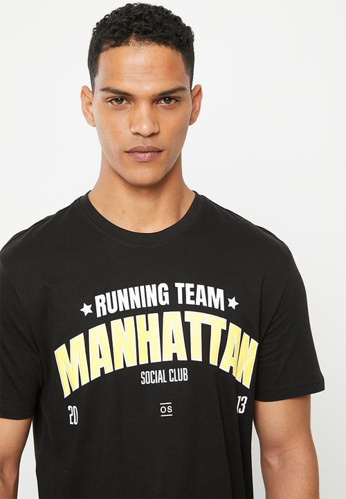 Only & Sons - Onstim life reg vastity short sleeve tee - black