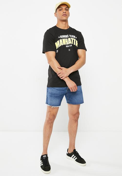Only & Sons - Onstim life reg vastity short sleeve tee - black