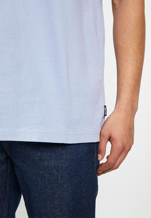 Only & Sons - Onstroy relaxed text print short sleeve tee - eventide 