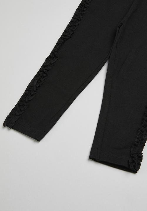 MINOTI - 2 Pack aop T-shirt & legging set - black