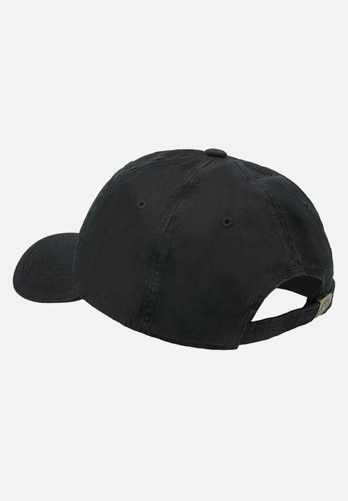 Timberland - Cotton canvas bb cap - black