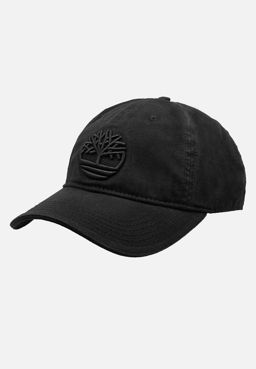 Timberland - Cotton canvas bb cap - black