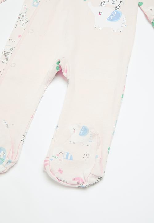 MINOTI - 2 Pack sleepsuits - pink