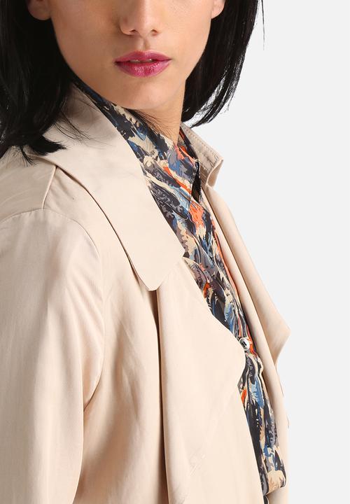 Goldie - Detective Long Trench Coat 