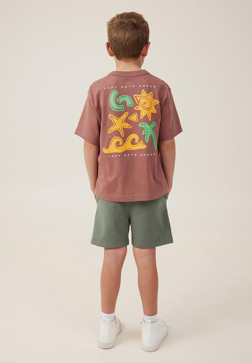 Cotton On - Henry slouch short - swag green core