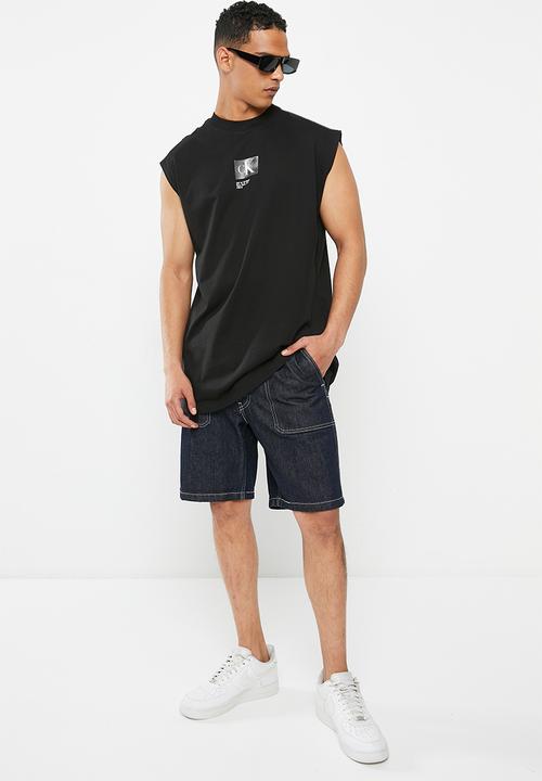 Calvin Klein - Ck box sleeveless tank - ck black