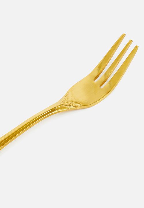 Nicolson Russell - Vintage forks set of 6 - gold