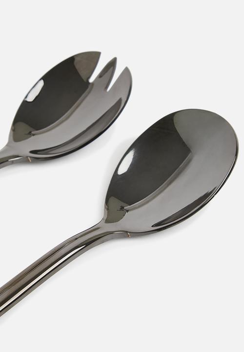Nicolson Russell - Malta serving set - black