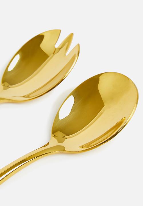 Nicolson Russell - Buddha serving set - gold