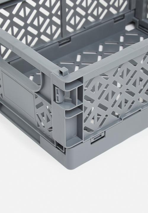 Storage Solutions - Foldable crate - grey